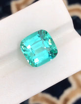 Natural Beautiful Lagoon Colour Tourmaline Gemstone For Sale - 17 carats